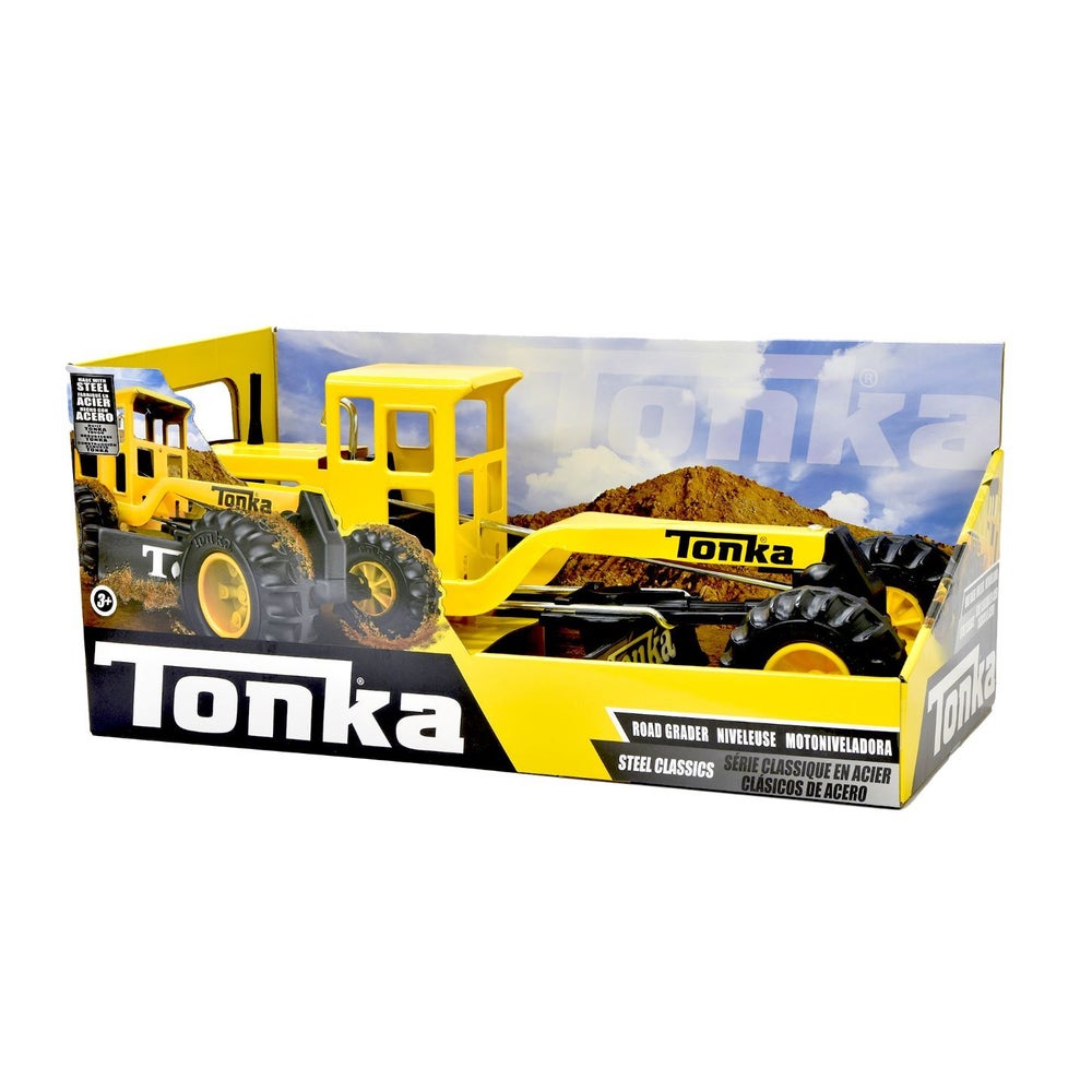18" STEEL CLASSICS ROAD GRADER (2) BL